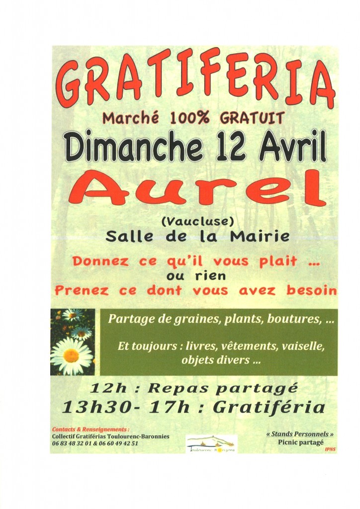 GRATIFERIA AUREL