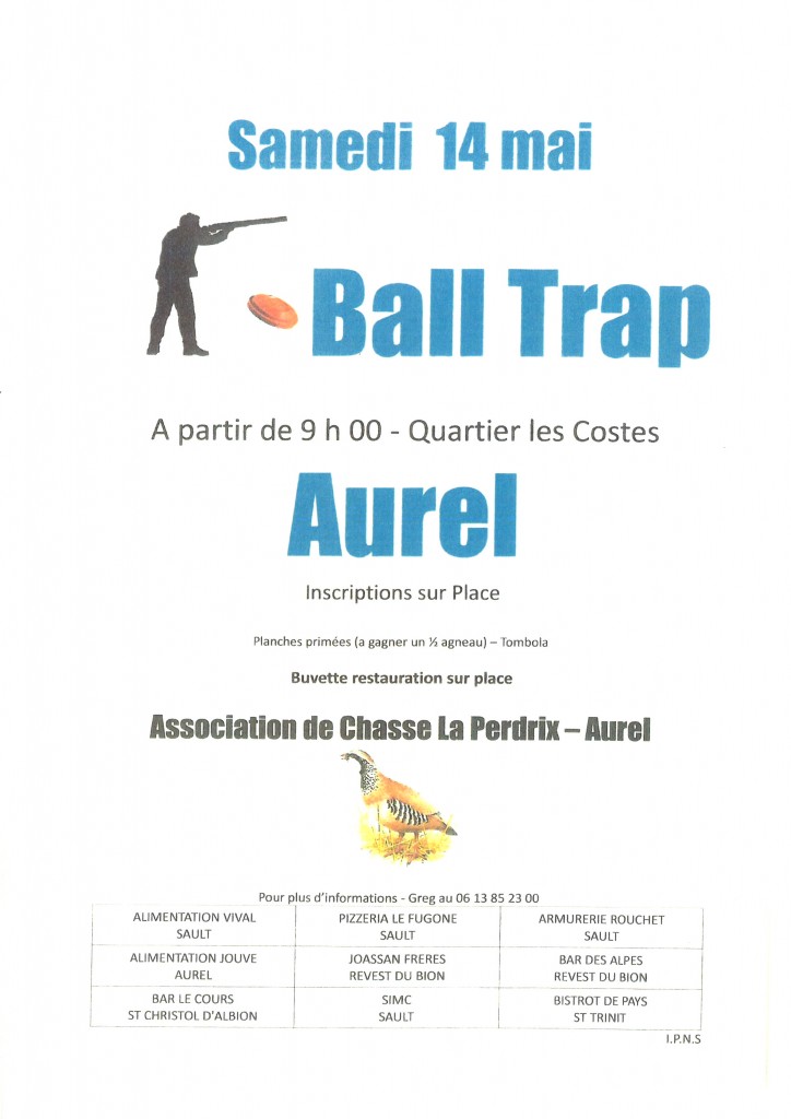BALL TRAP AUREL