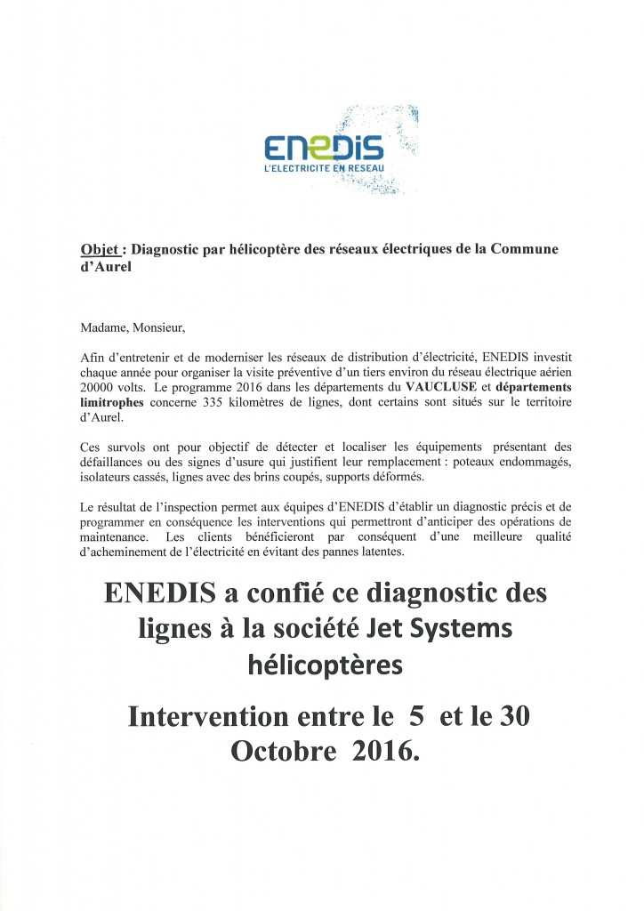 AVIS ENEDIS