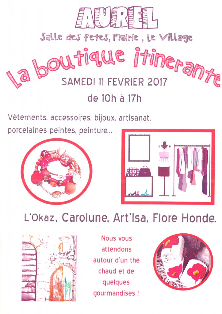 LA BOUTIQUE ITINERANTE