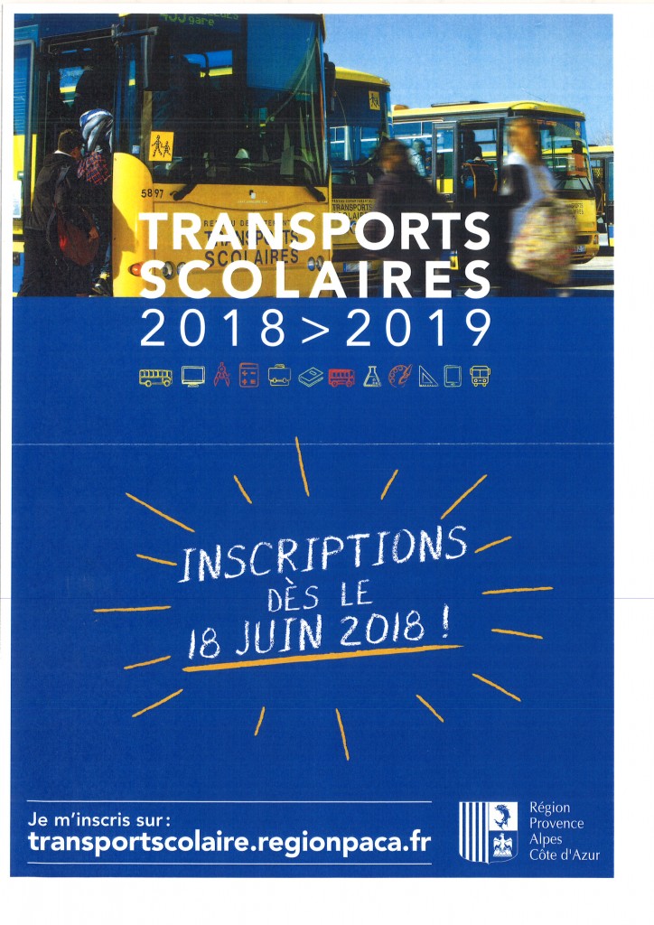 TRANSPORTS SCOLAIRES 2018 2019
