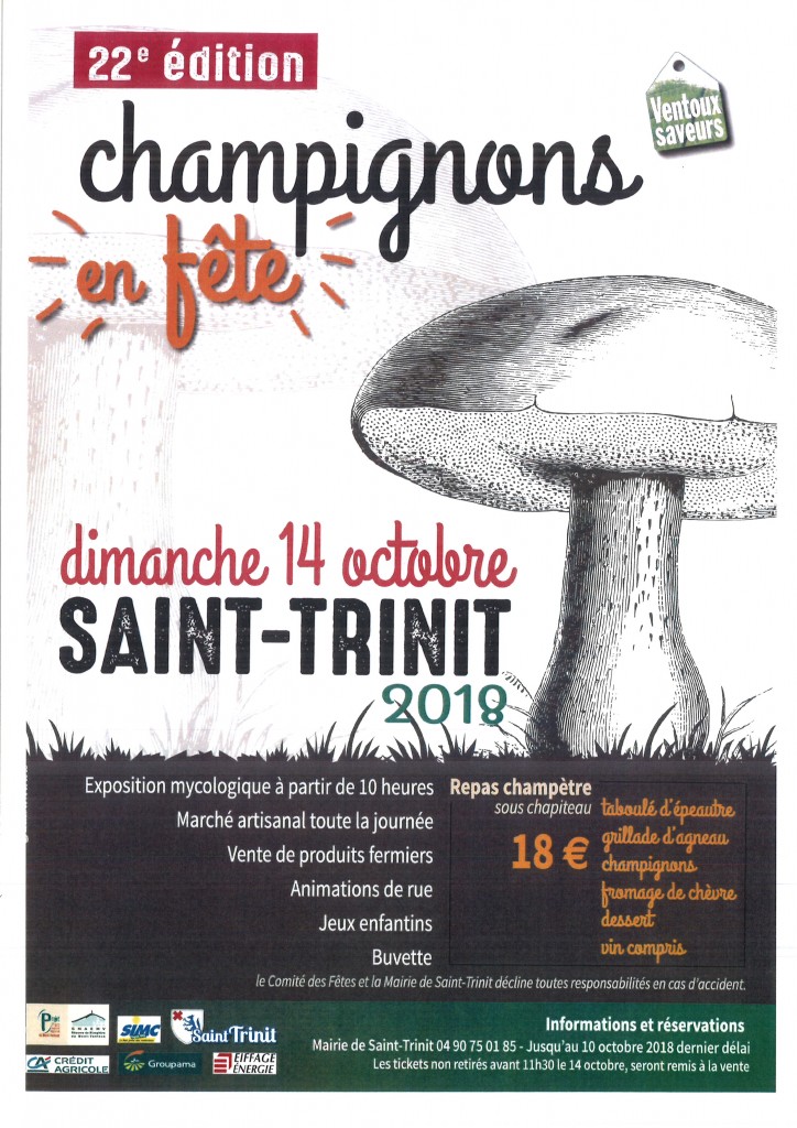 FETE DES CHAMPIGNONS ST TRINIT