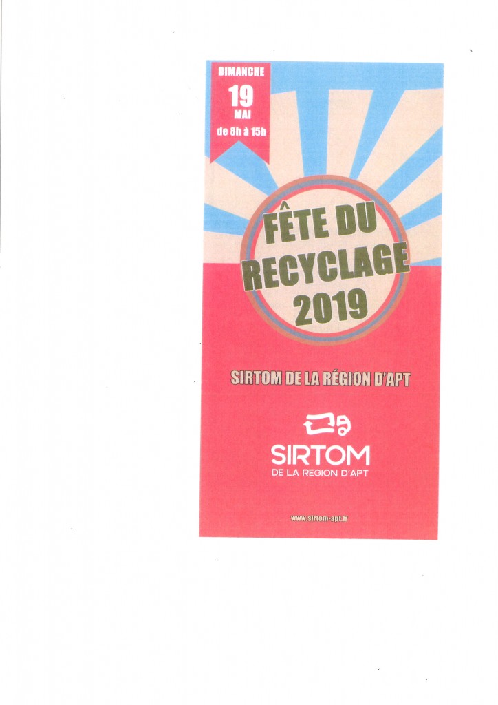 FETE DU RECYCLAGE 1