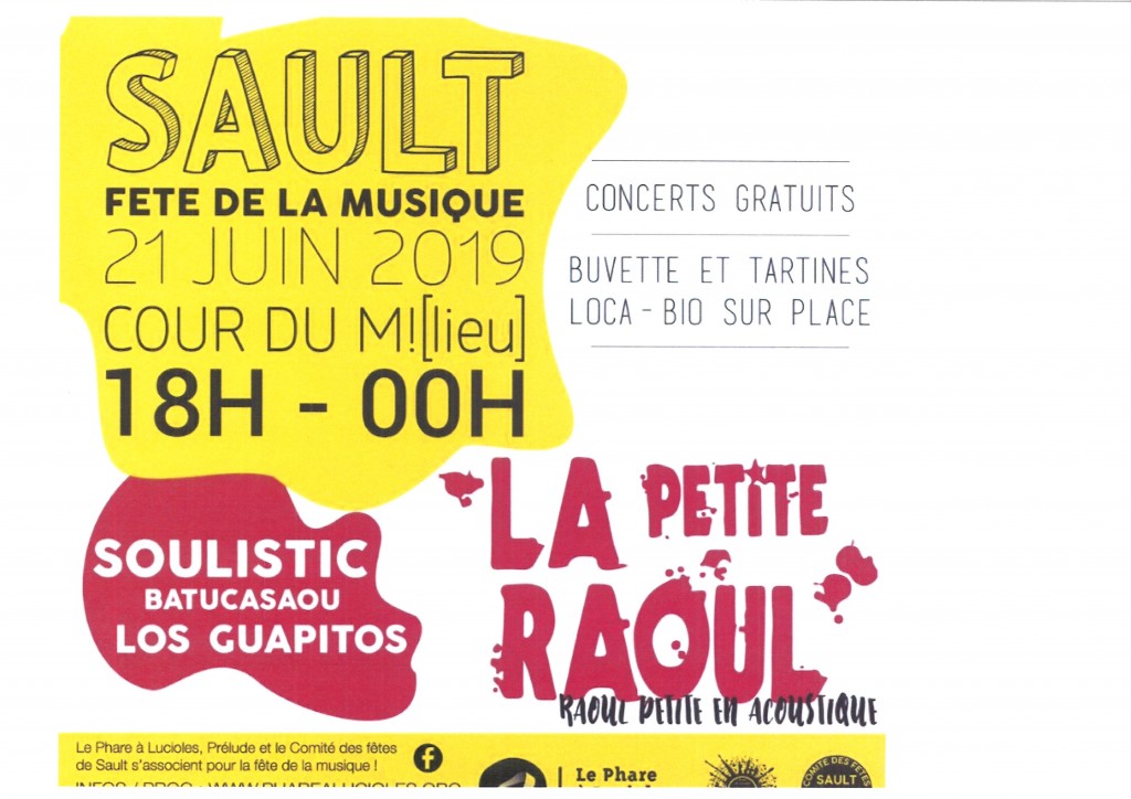 FETE DE LA MUSIQUE 2019